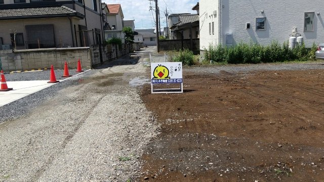 小山喜沢　土地の外観