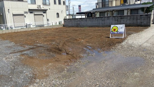 小山喜沢　土地の外観