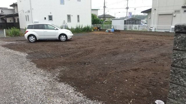 小山喜沢　土地の外観