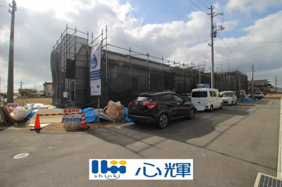 【前面道路含む現地写真】 | リーブルガーデン宇部市妻崎開作第二（9号棟） | 現地（2025年1月29日撮影）