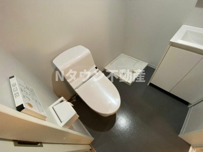 【トイレ】 | アミカルルーチェ南川 | 清潔感のあるトイレです