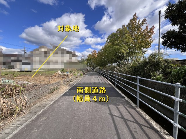 【前面道路含む現地写真】 | 高知市一ツ橋町/6区画
