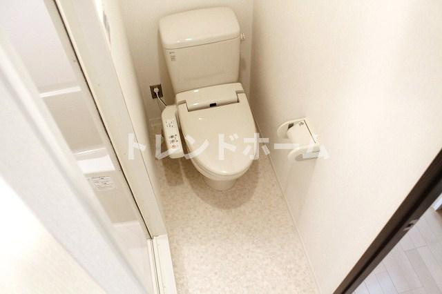 レジュールアッシュ谷町のトイレ