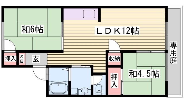 ファミール藤井の間取り
