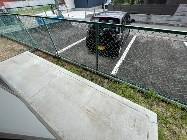 ファミール藤井のバルコニー