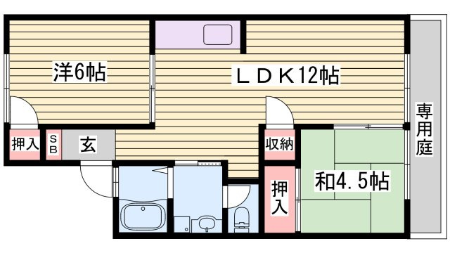 ファミール藤井の間取り