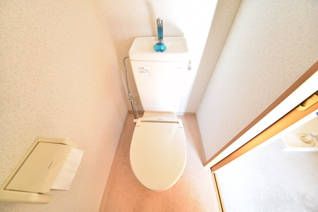 呉市溝路町の賃貸マンションのトイレ