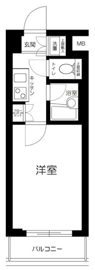 【間取り】 | ルーブル荻窪参番館