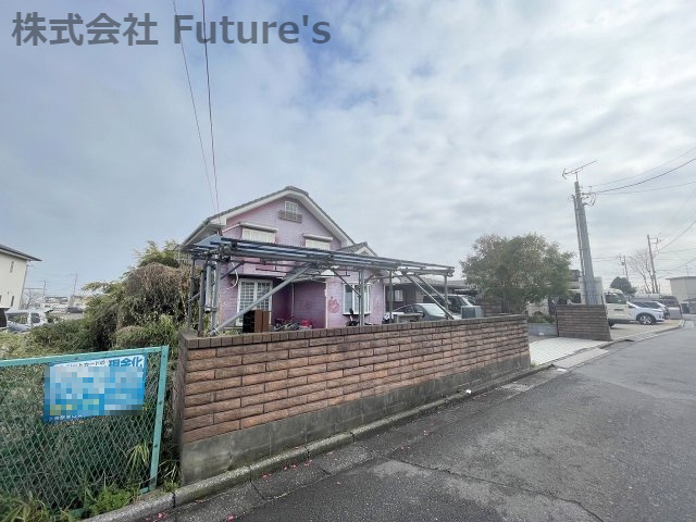 三郷市前間　建築条件無し　売地の外観|現地の写真になります。