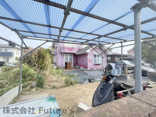 三郷市前間　建築条件無し　売地の外観|現地の写真になります。