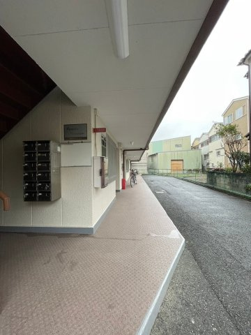 原田マンションのエントランス