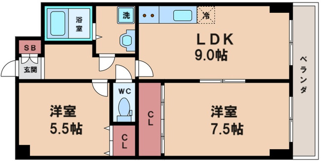 【間取り】 | デイグラン長居公園