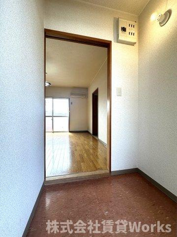 MMハイツの玄関|落ち着いた玄関です