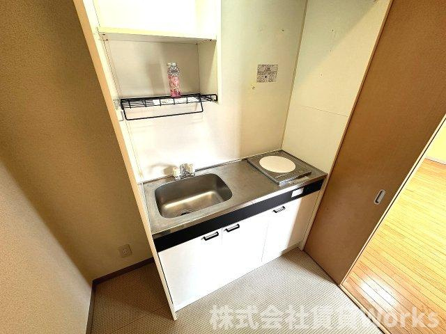 MMハイツのキッチン|きれいなキッチンです