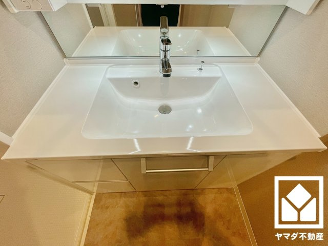 ディオ・フェルティ丹波橋左芳館の独立洗面台