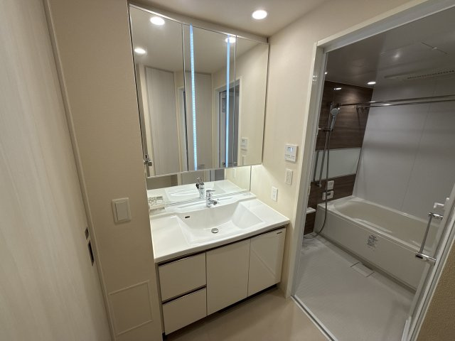 姫路ザ・レジデンスの洗面所