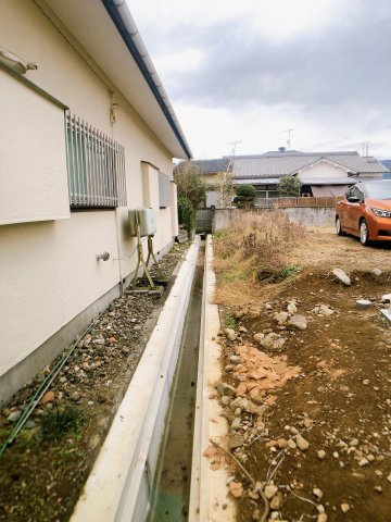 【その他】 | ○●足柄上郡開成町中之名 土地●○ | 【東側(建物裏側)部分の写真】