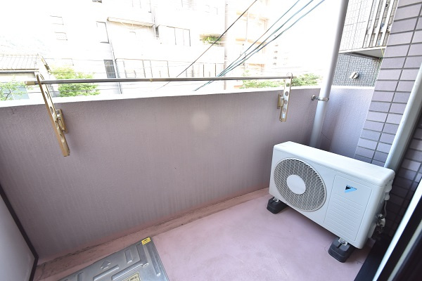 ライジングスクエアのバルコニー