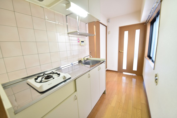 ライジングスクエアのキッチン