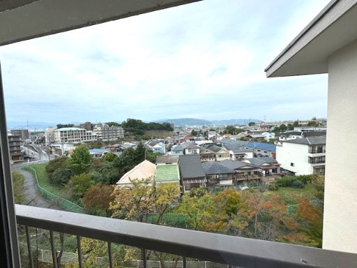 中宮第4住宅74棟の展望