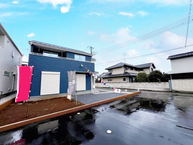 Livele Garden足利市福富町　新築住宅3号棟の外観