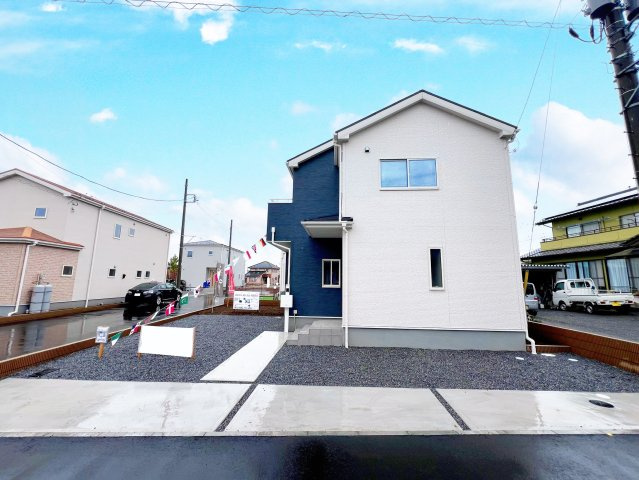 Livele Garden足利市福富町　新築住宅3号棟の外観