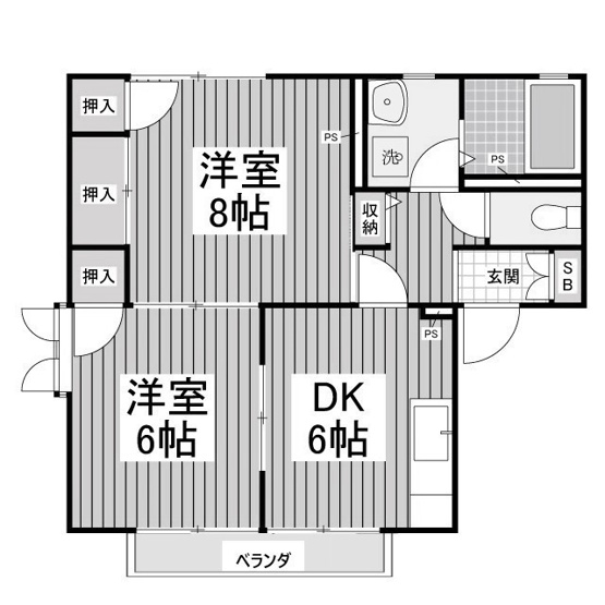 【間取り】 | アコルデ21G棟