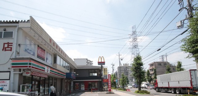 マクドナルド川崎街道稲城店まで600ｍ