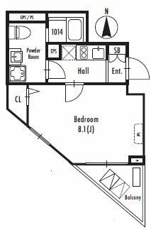 【間取り】 | GRAN PASEO蒲田Ⅱ