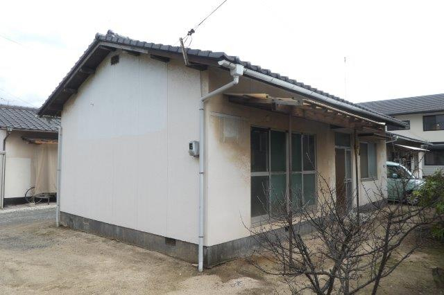 倉敷市福島の倉庫の外観