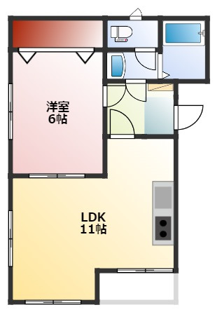 セゾン　ド　パークの間取り