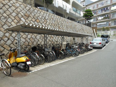 【その他共用部分】 | 関大前スカイハイツC棟 | 駐輪場