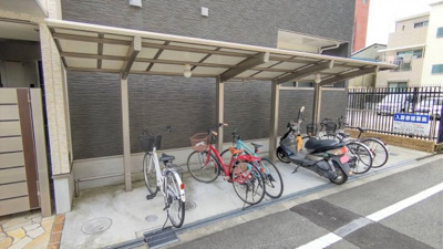 【その他共用部分】 | フジパレス瑞光８番館 | 駐輪スペースも確保です