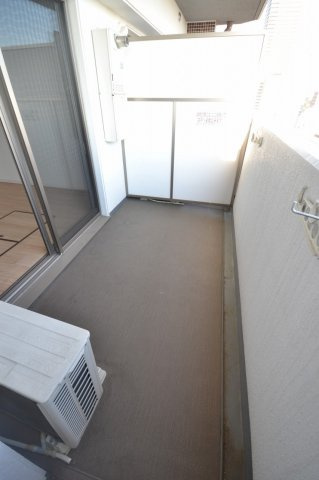 スプランディッド難波Ⅰのバルコニー