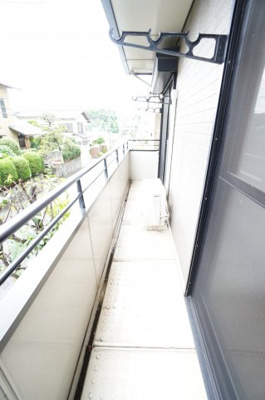 【バルコニー】 | エーデルハイムD | ※同物件・反転タイプの写真です。