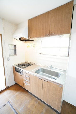 【キッチン】 | エーデルハイムD | ※同物件・反転タイプの写真です。