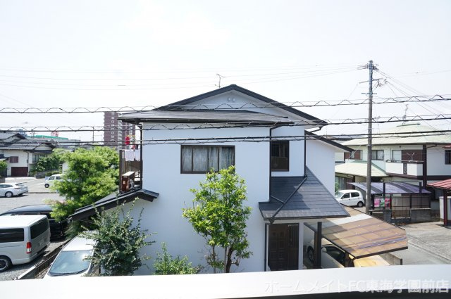 熊本市東区下南部３丁目のアパートの展望