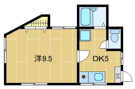ハイツ山村の間取り