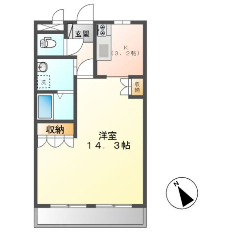 ラペジブルの間取り