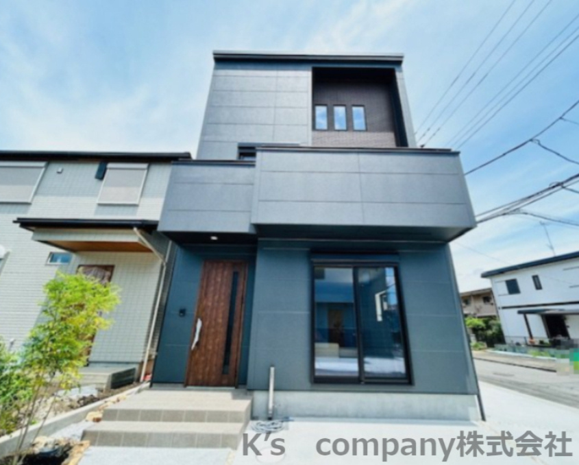 ■厚木市山際　新築戸建■の外観|モダンで洗練された印象の外観です☆
