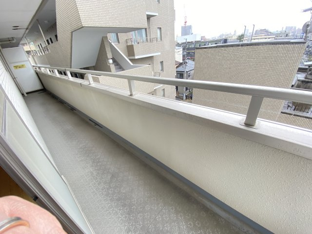サンイング北松戸のバルコニー