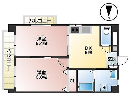 ラ・フルールの間取り