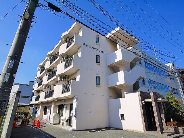 アイリスハイツ3号館の外観|外観もきれいです