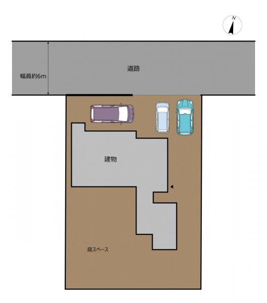 八戸市大字新井田字長宝野の駐車場