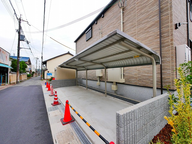 グリーンハイツ加茂Ⅰのその他共用部分|自転車置き場