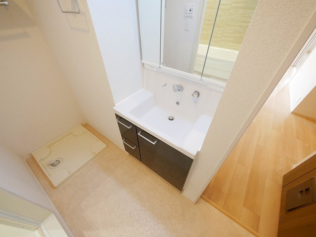 グリーンハイツ加茂Ⅰの洗面所|洗面所です