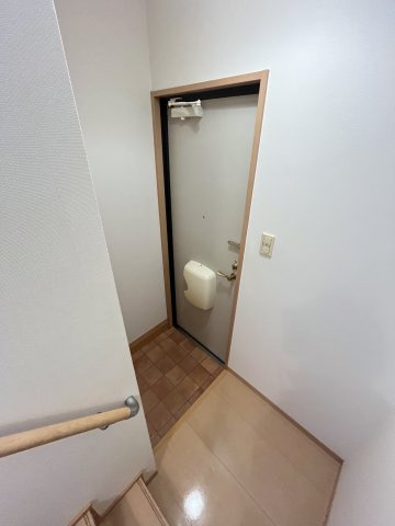 ファインシーク　B棟の玄関