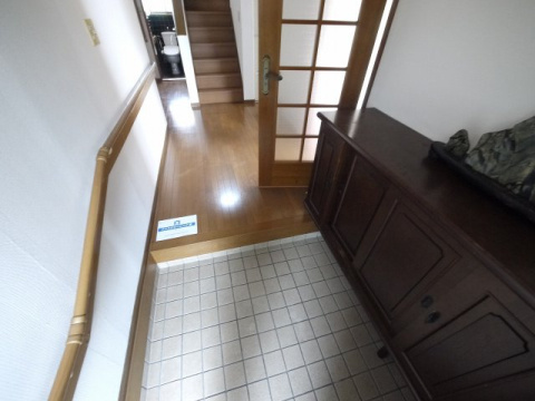 兜台７丁目戸建のエントランス