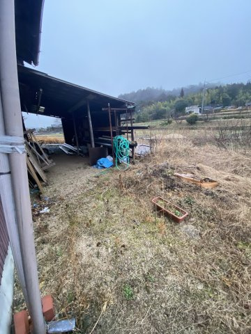 下小鯖　中古住宅の庭