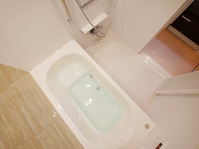 グリーンハイツ加茂Ⅰの浴室|ゆったり過ごせるお風呂です